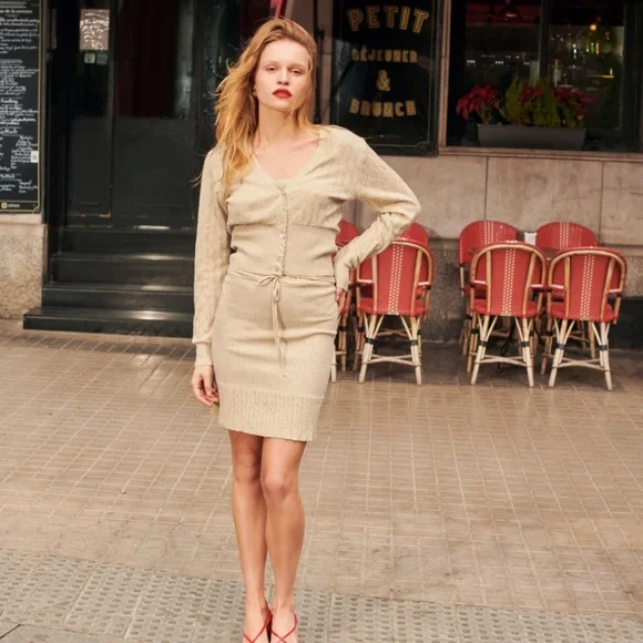 Rouje Ismael knit skirt